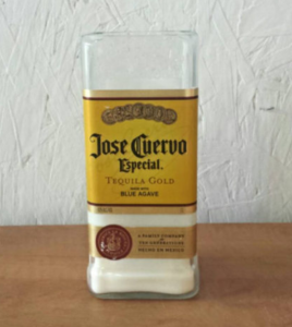 Jose Cuervo Tequila Liquor Bottle Candle by LiquorWicks