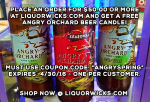 liquor candles online store coupon code april 2016