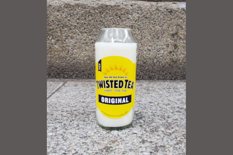 LiquorWicks' new Twisted Tea Hard Iced Tea Bottle Candle Liquor Wicks™